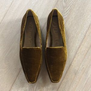 Sam Edelman Emilie Velvet Loafers, Size 8